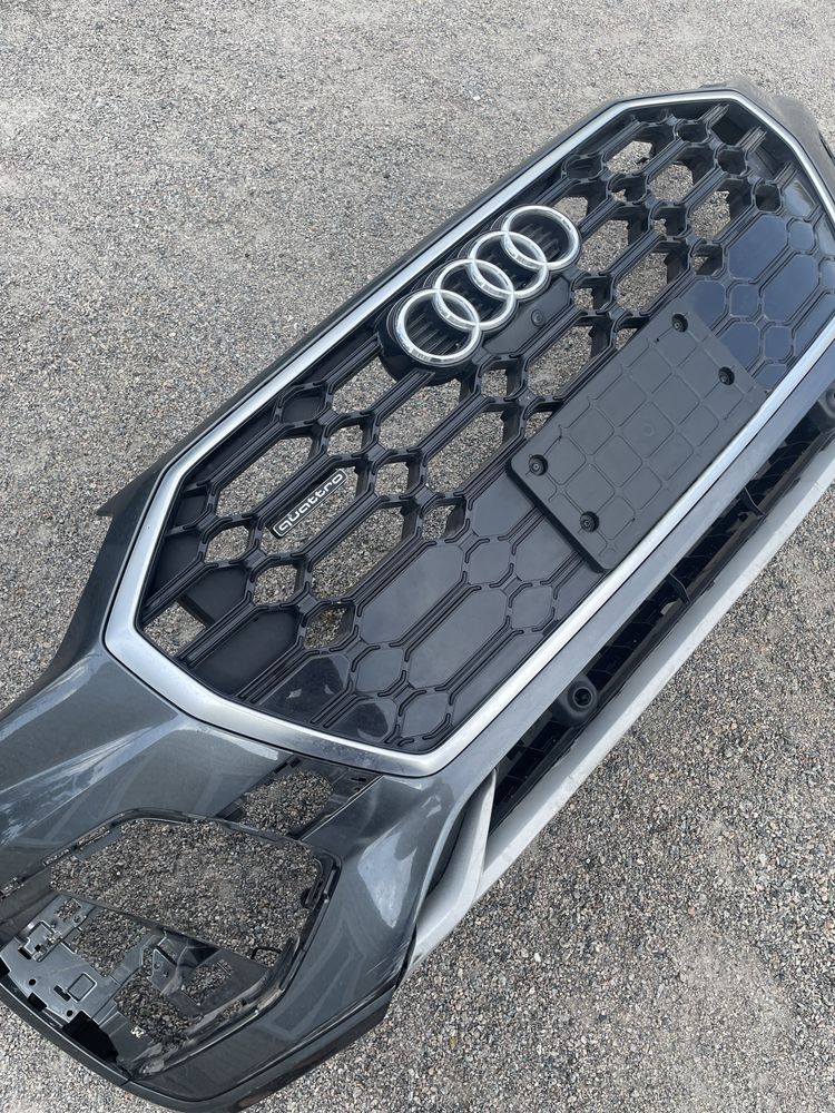 Бампер передний Audi Q5 80A 2020-2025 Q7 4M Q3 Камера Проводка Радар