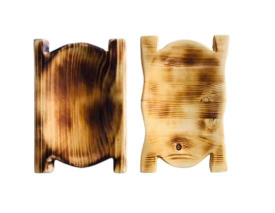 KORYTA z drewna mini korytka TACE drewniane pod boksy cateringowe LUX