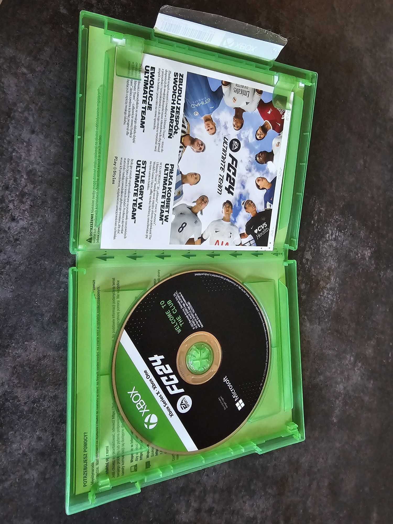 FC24 Xbox Series X – jak nowe, stan idealny – 50 zł!