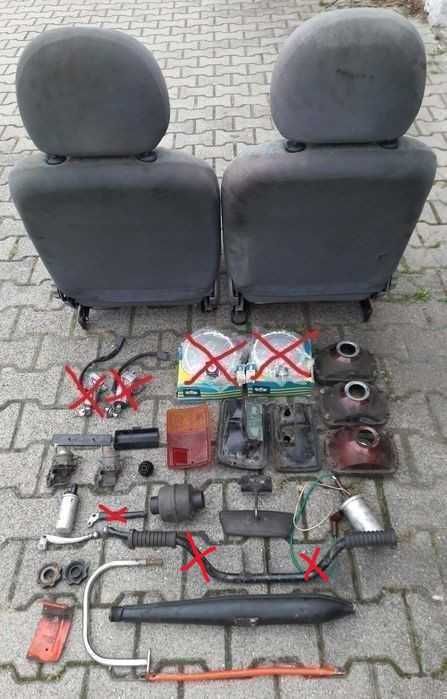 Części Romet Ogar motorynka Komar Jawa 350 50 Fiat 126p Mazda 3 BM HB