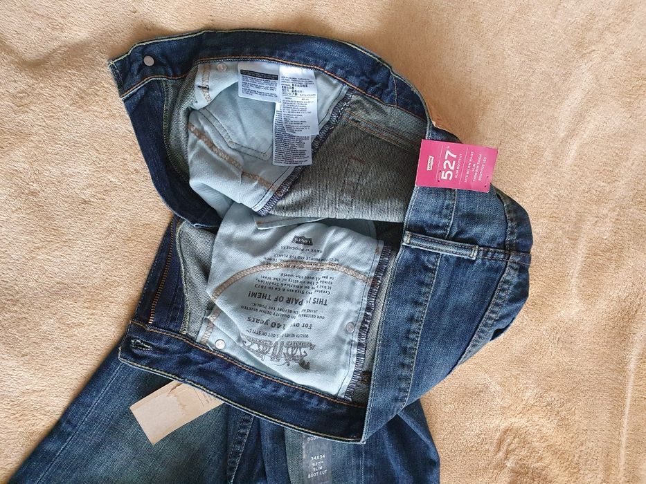 Джинсы Levi's 527 original 100% cotton