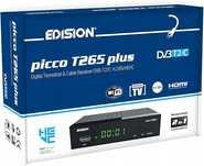 outlet dekoder edision picco t265 plus czarny dvb-t2/c h.265/hevc