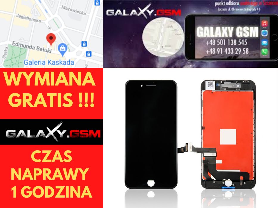 Apple iPhone 6 Wyświetlacz Digitizer Wymiana GRATIS