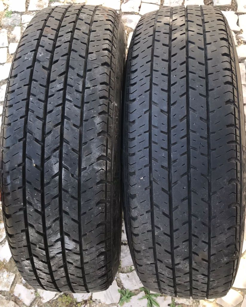 4 pneus jante ferro 165/65 R14 Renault Clio