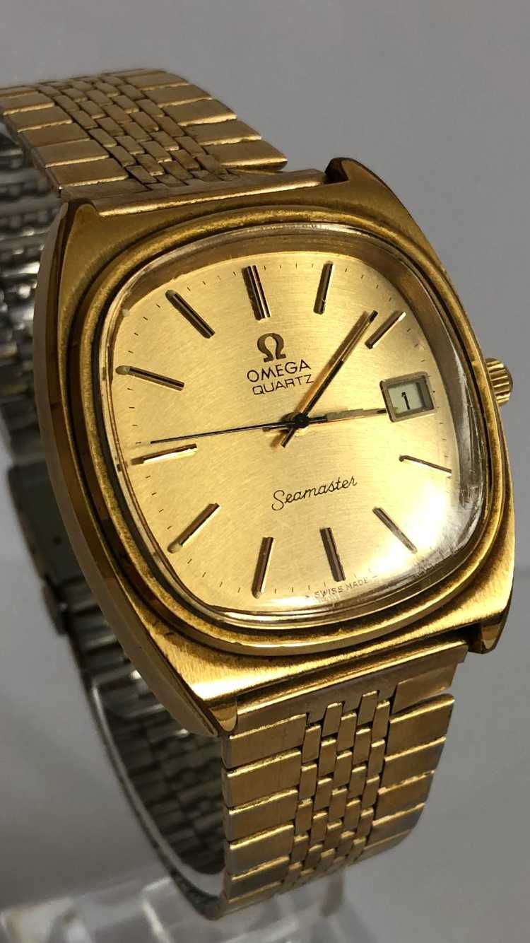 Omega Seamaster, zegarek męski, przepiękna tarcza