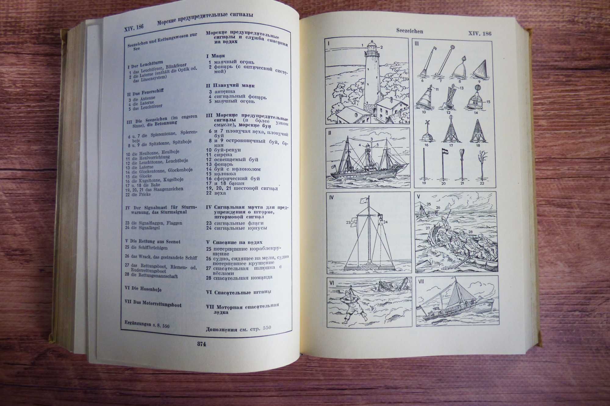 Немецкий - русский словарь иллюстрированный 59 года