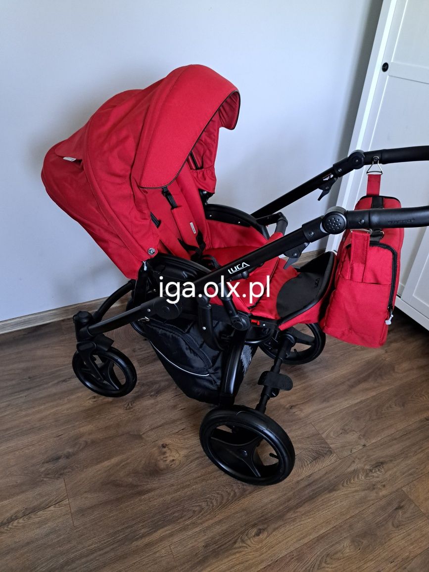 Wózek 2w1 Bebetto Luca 15, stan idealny