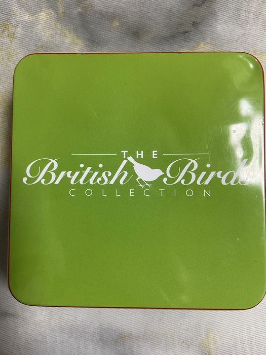Підставки під чашку 6шт(колекція британських птахів)