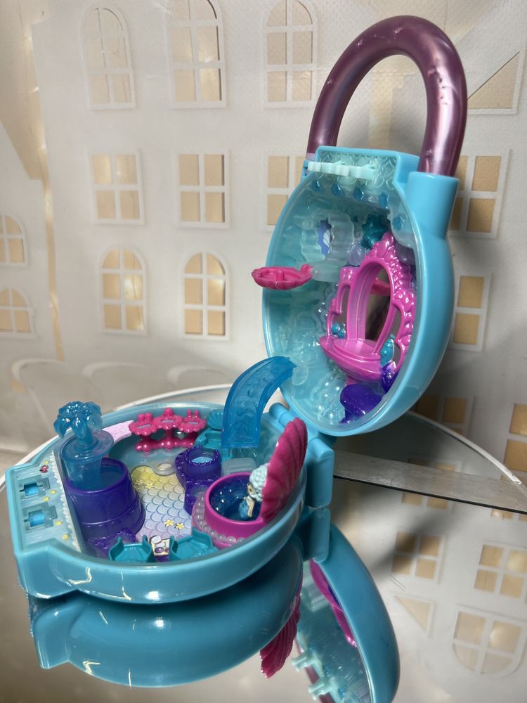 Mini Moose Doll Polly Pockets міні будинок полі Покет дом Полли покет