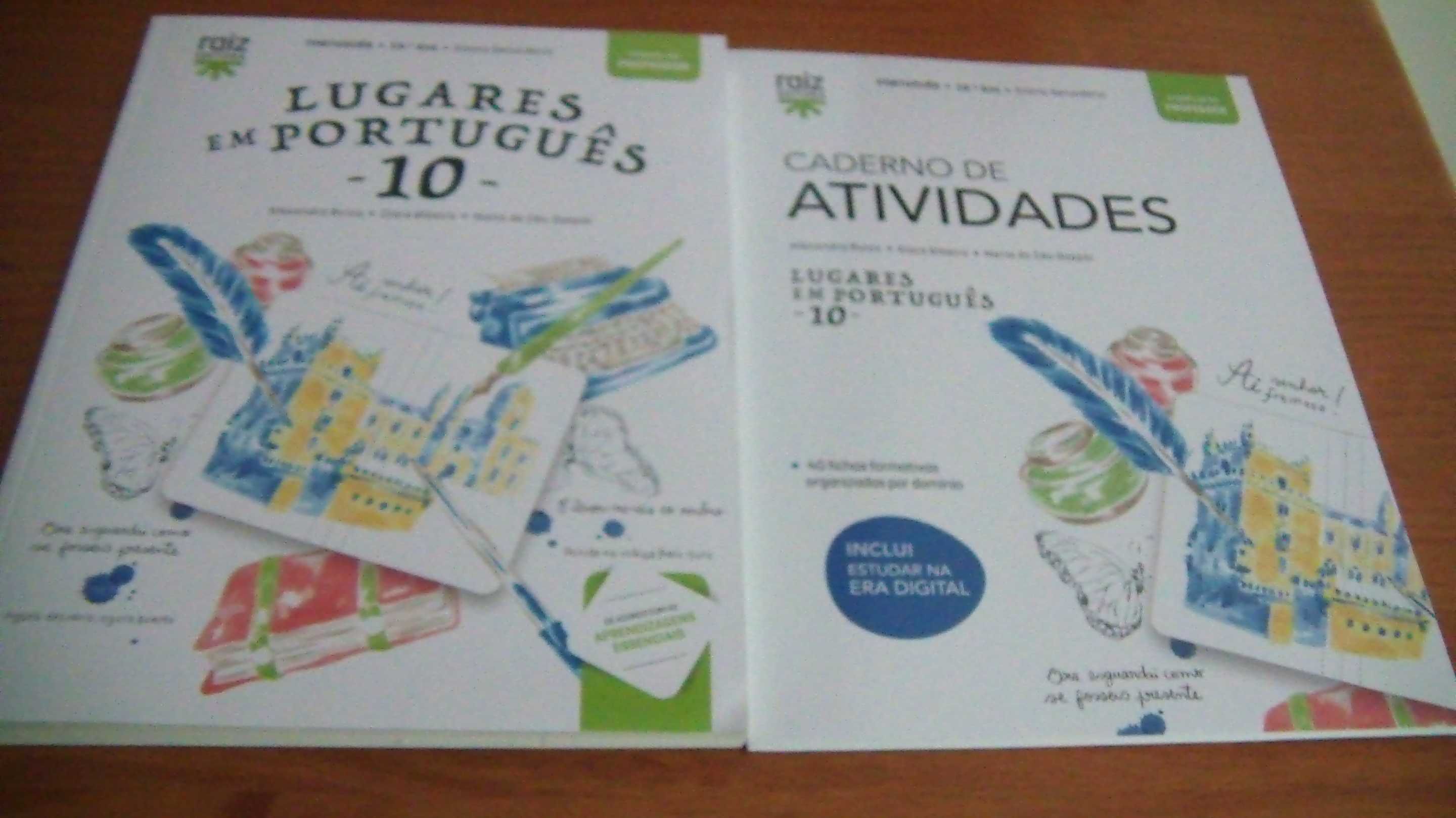 Lugares em Português 10 - 10.º ano Raiz Editora (Professor)