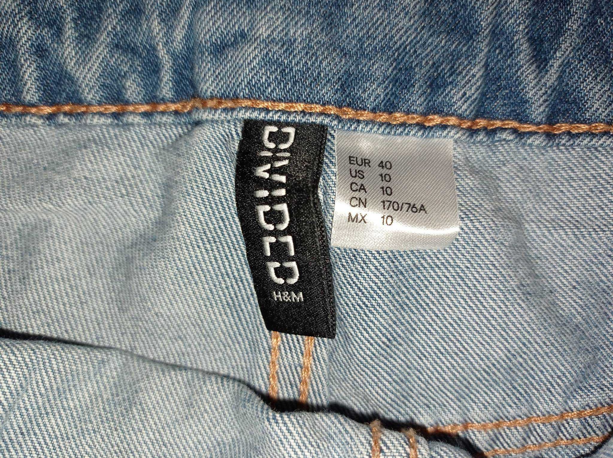 Nieużywane jeansowe ogrodniczki H&M rozmiar 40