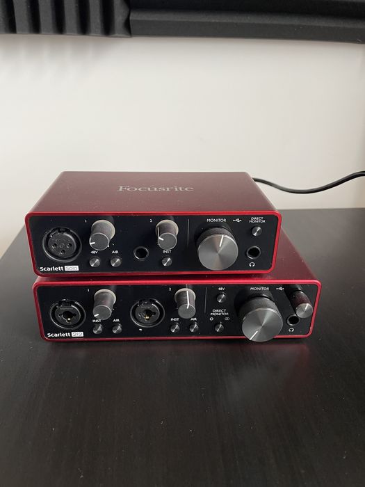 Звукова карта Focusrite scarlett solo 3th gen