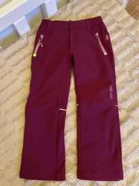 Spodnie dziewczęce zimowe Trollkids, rozmiar 122, stan b.dobry