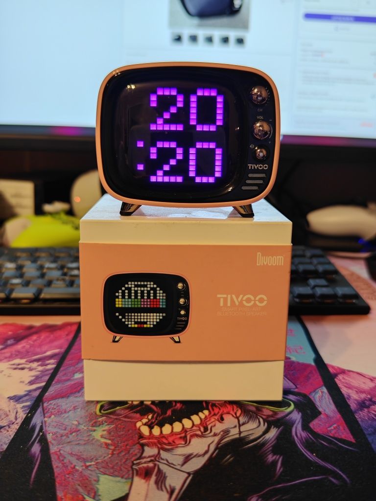 Divoom Tivoo - jak nowe, głośnik bluetooth Smart, Pixel art ekran LED