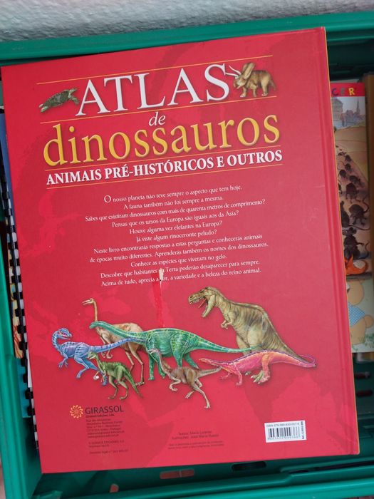 Livro Atlas dinossauros