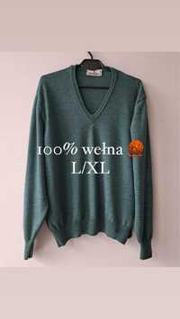 Sweter Ferrante 100% wełna L/XL
