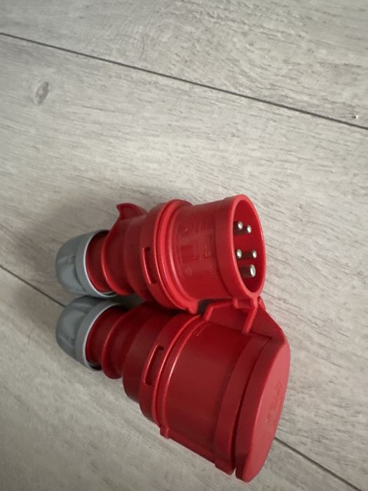 Wtyczka komplet 16A ze zmiana faz