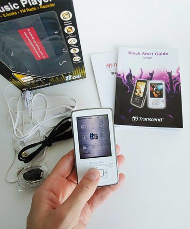 Продам MP3-плеєр Transcend T.Sonic 870 8GB White