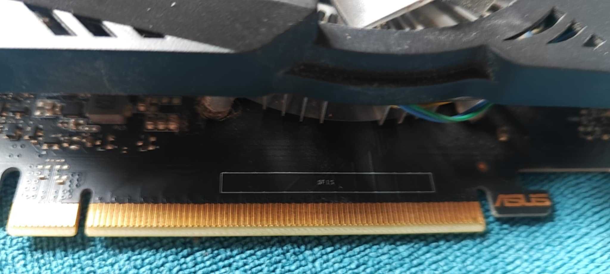 Karta graficzna ASUS GTX 1050 Ti 4GB GDDR5 HDMI DP DVI | Cicha |