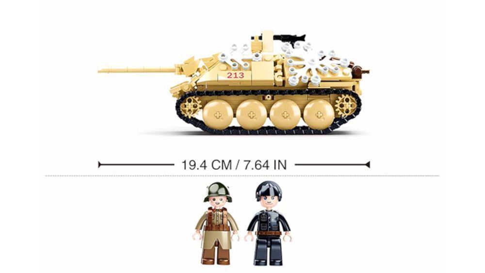 Klocki Niszczyciel Czołgów Jagdpanzer Hetzer Armia