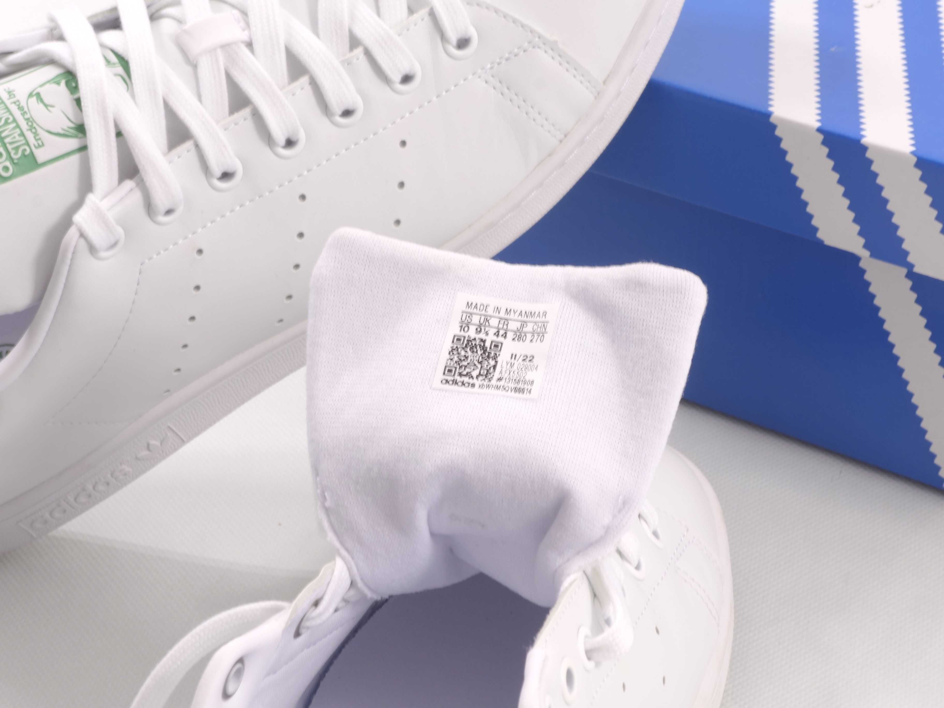 Adidas Originals STAN SMITH sneakersy nowe buty męskie białe * 44