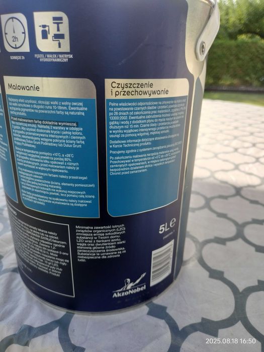 Farba Tytanowa Dulux Easycare +, 5 L