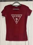 T-shirt koszulka damska bordo Guess uni S-M