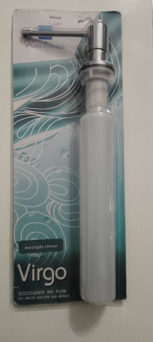 Dozownik na płyn lub mydło montowany w blacie