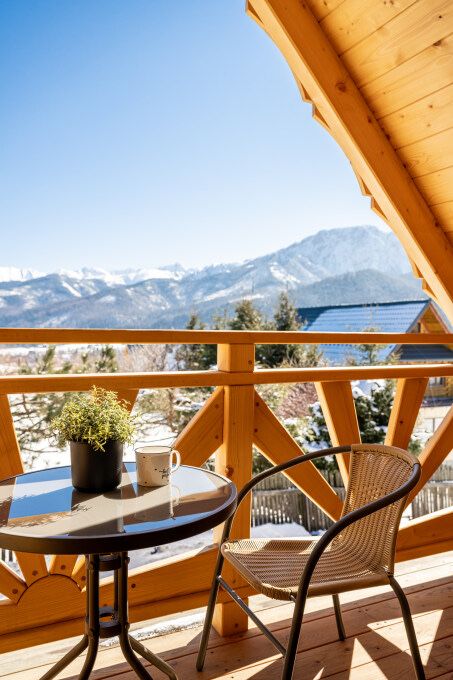 Domek z widokiem na  góry prywatną balią jacuzzi Koscielisko /Zakopane