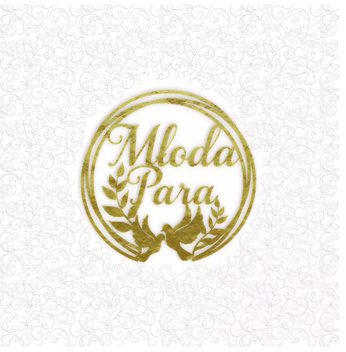 Karnet KW Tłoczenie Ślub Młoda Para. Henry