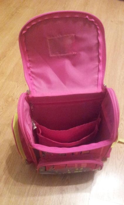 Plecak szkolny / tornister ENDO - różowy