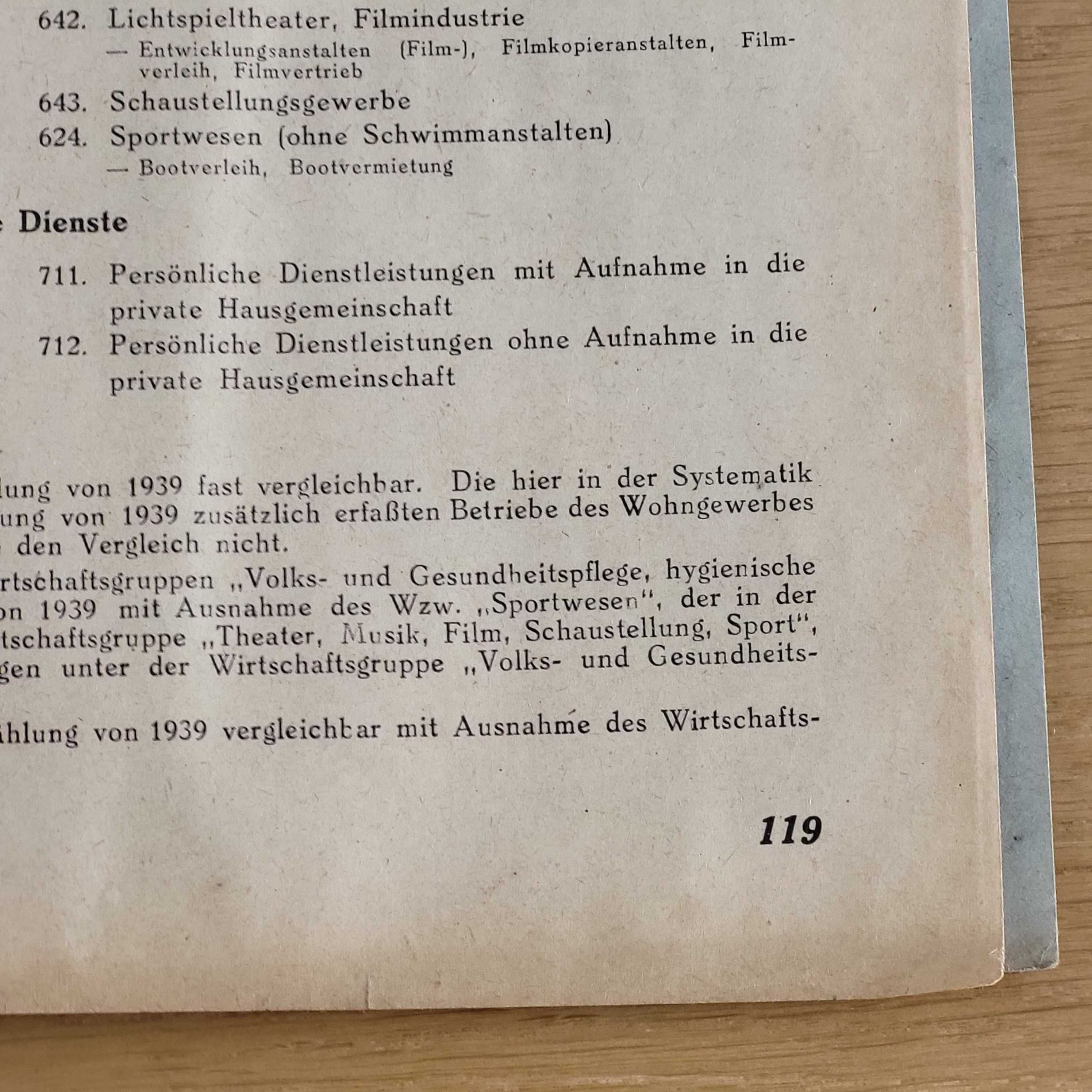 Statystyki wykorzystania siły roboczej Departament Pracy Berlin 1943 r