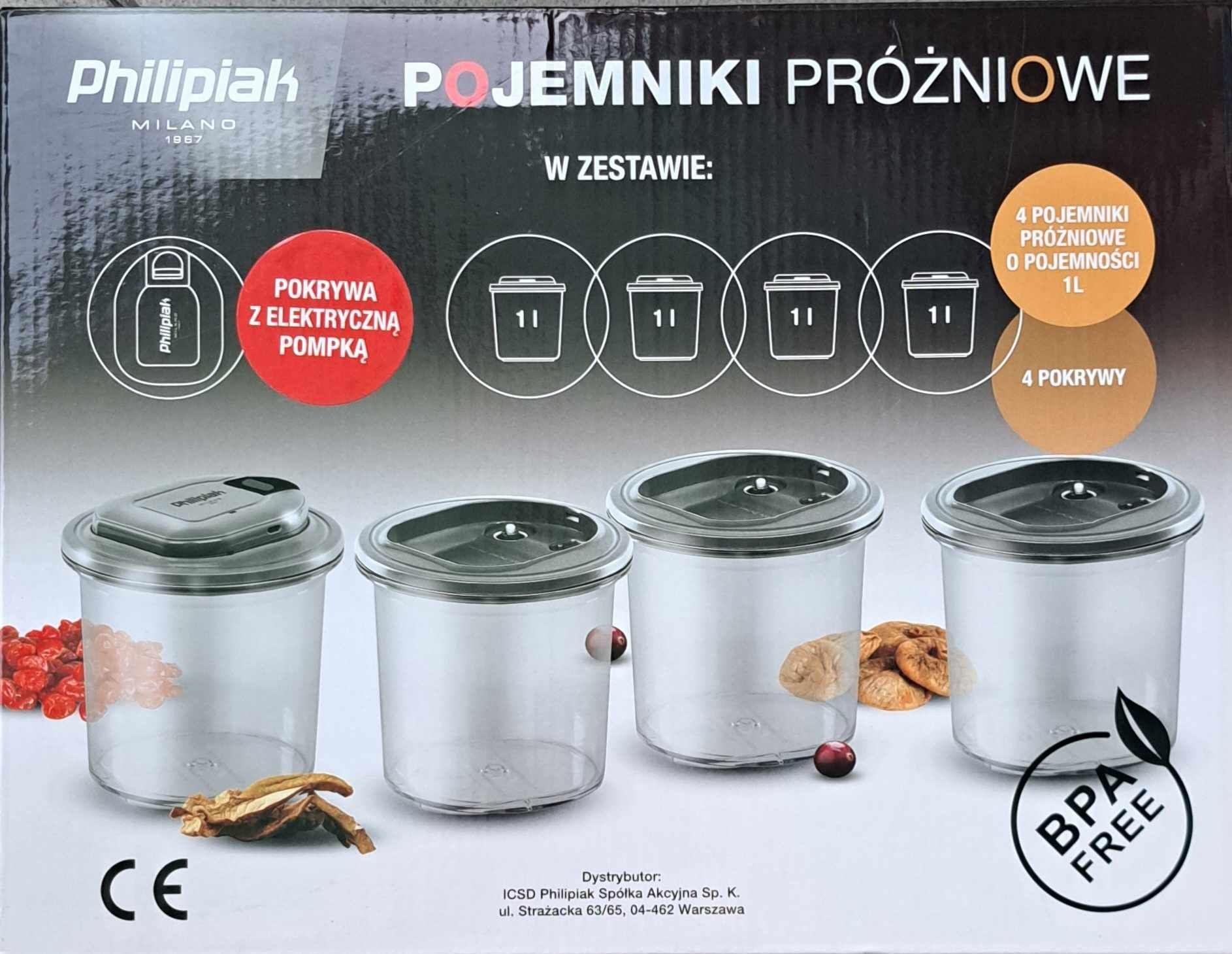 Pojemniki próżniowe