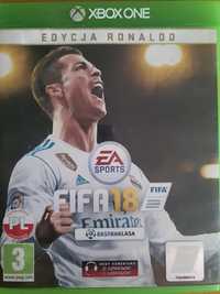 Fifa 18 PL edycja Ronaldo Xbox one S X series Zamienię