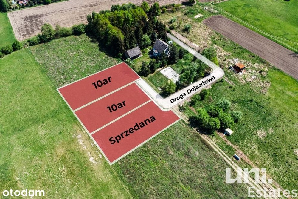 Działka 10 ar | Kokotów | zabudowa wolnostojąca