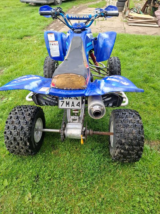 Raptor 660 uszkodzony  zarejestrowany na ciagnik