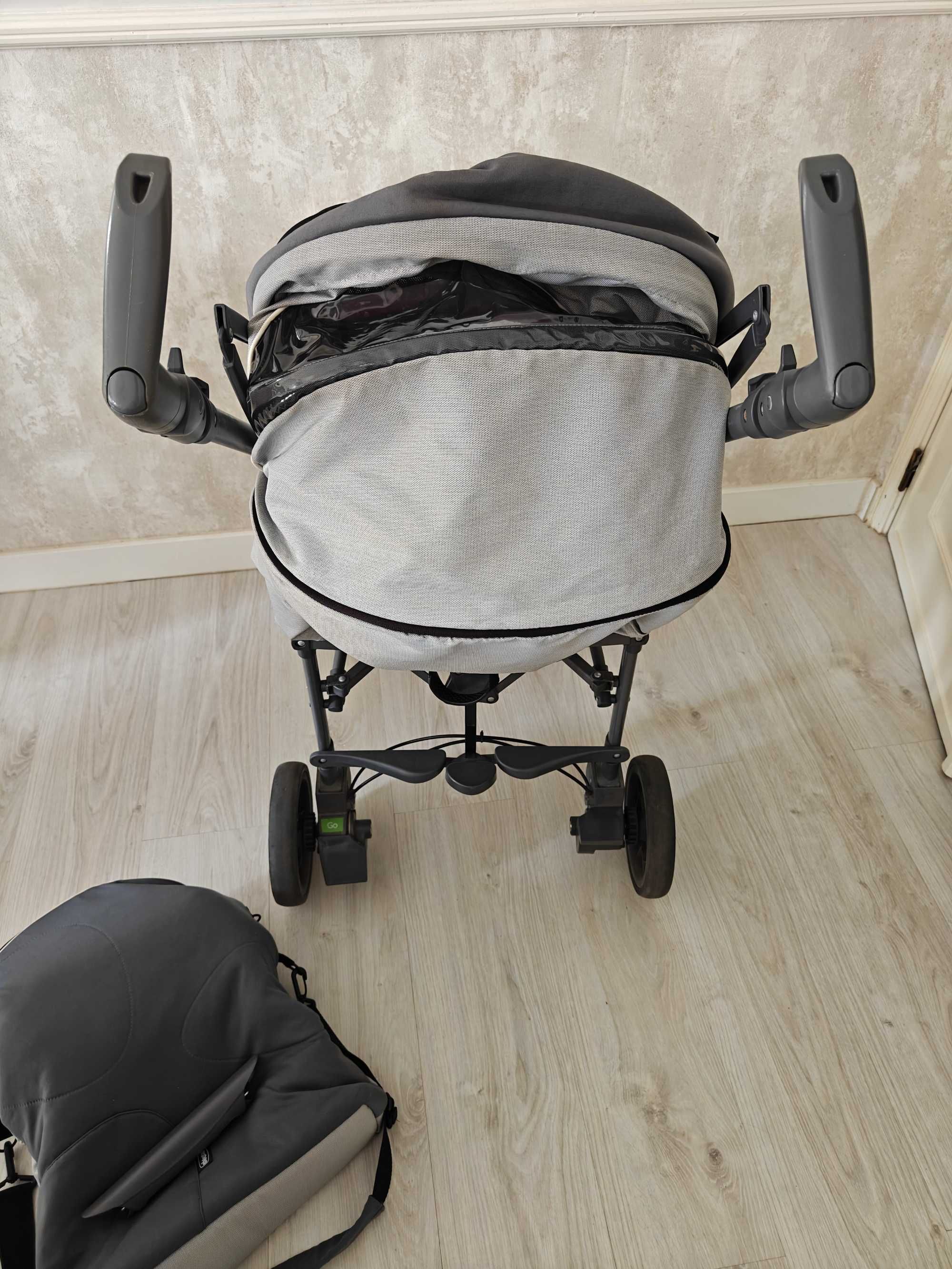 Chicco Trio carrinho de bébé living smart com ISO fix para automovel