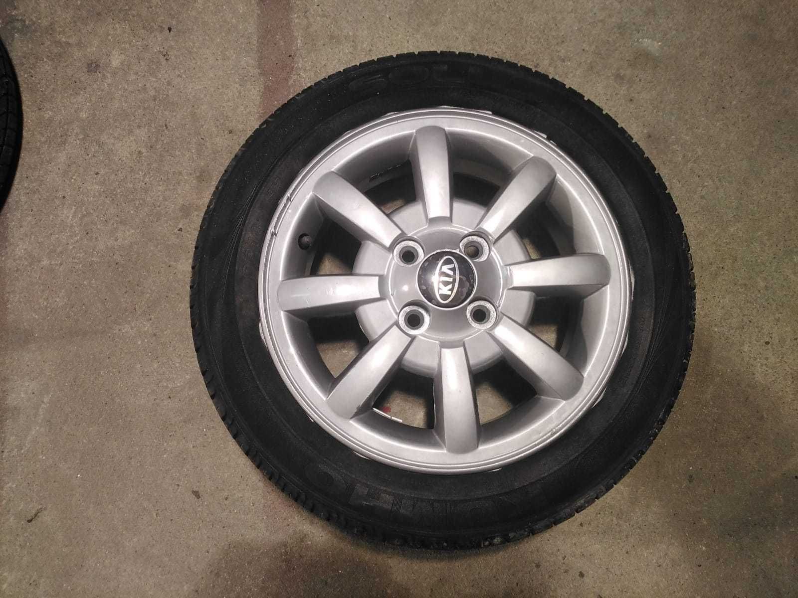 4 Jantes com Pneus Kia ET 46 5J14 165/60R14