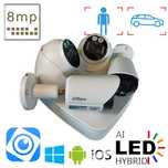 Камеры видеонаблюдения AHD TVI CVI IP комплект на 4 камеры 2 mPiX
