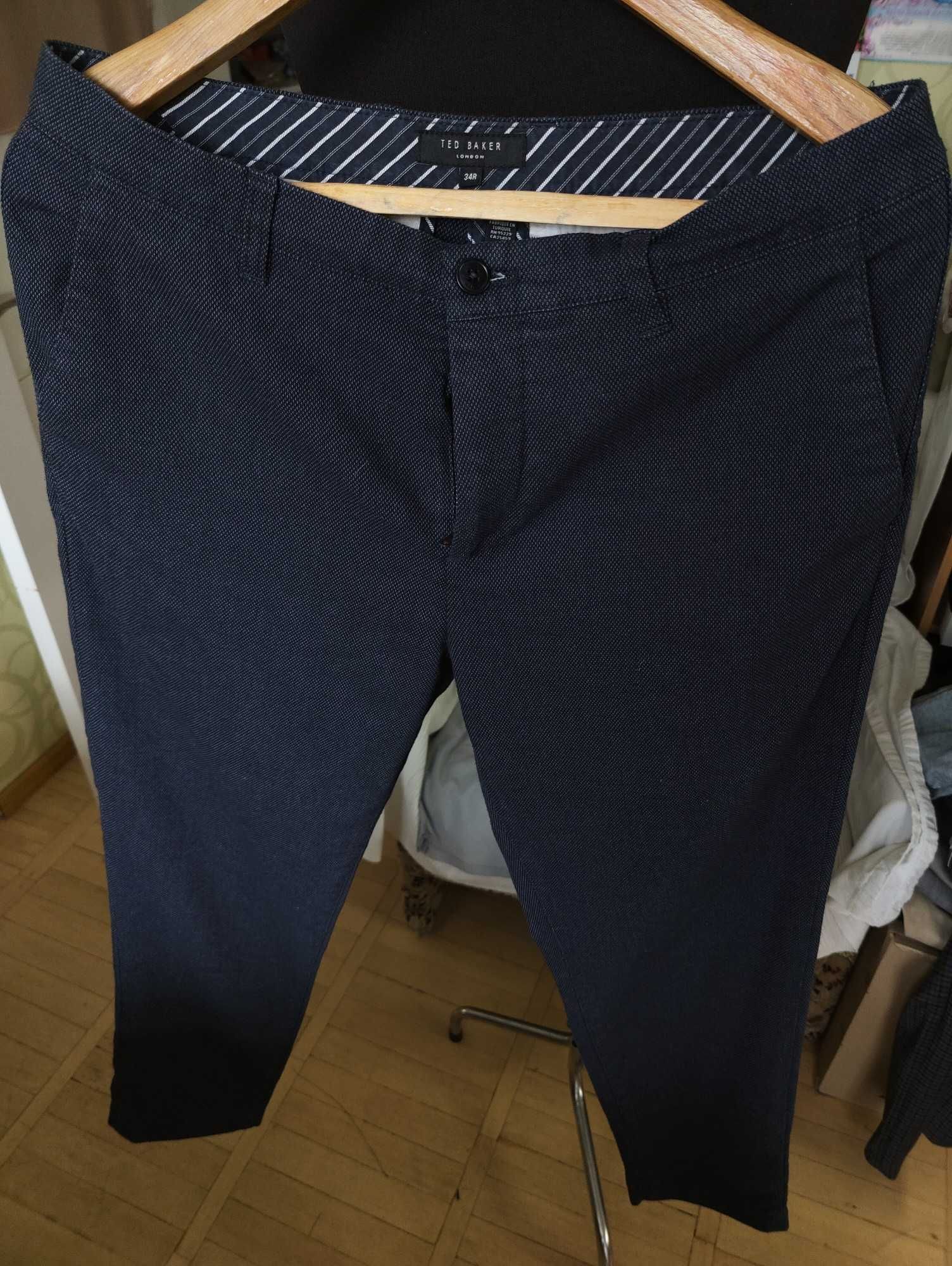 Джинсы (chino Ted Baker Bilston United Kingdom w34 stretch navy.