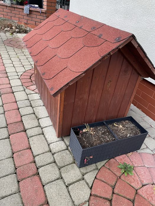 Buda dla psa ocieplana