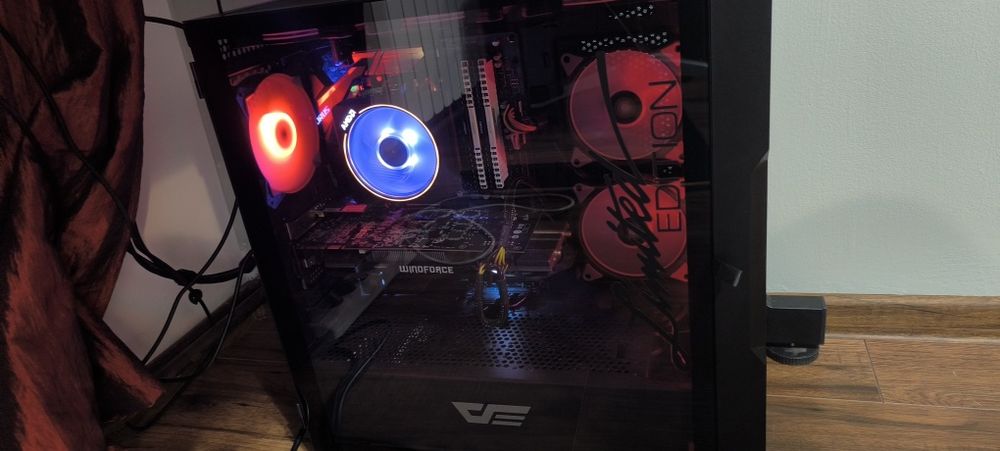 Komputer stacjonarny stacja gamingowy rayzen 5 3600 pamięć 64gb DDR 4