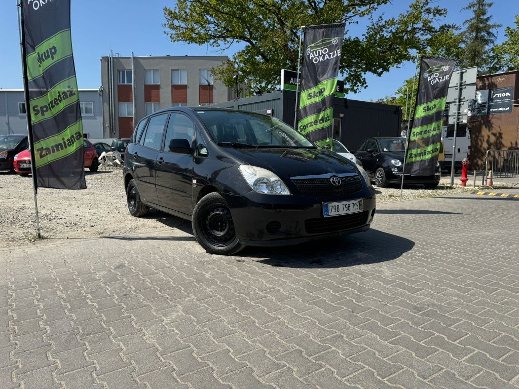 Toyota Corolla Verso 1.9d// klima// opłaty//elektryka// zamiana