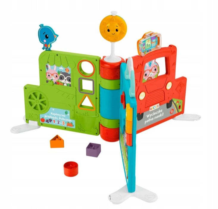 Fisher Price Edukacyjna Grająca książeczka Gigaksiążka