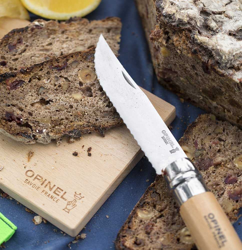 Opinel 12 Кухонный нож Франция зубчастый ніж зубчатий для хліба овочей