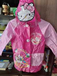 Куртка-дождевик Hello Kitty для девочки,на 3-5лет,новая