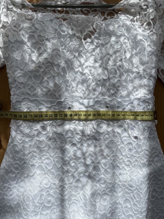 Свадебное платье короткое + туфли