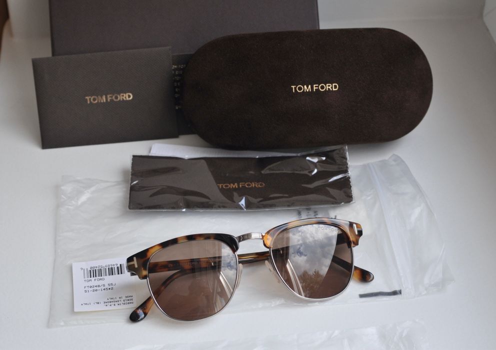 Okulary przeciwsłoneczne Tom Ford Henry.