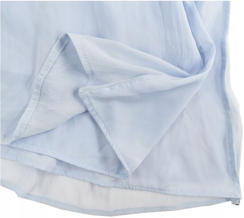 Bershka sukienka zwiewna długa maxi long xs niebieska