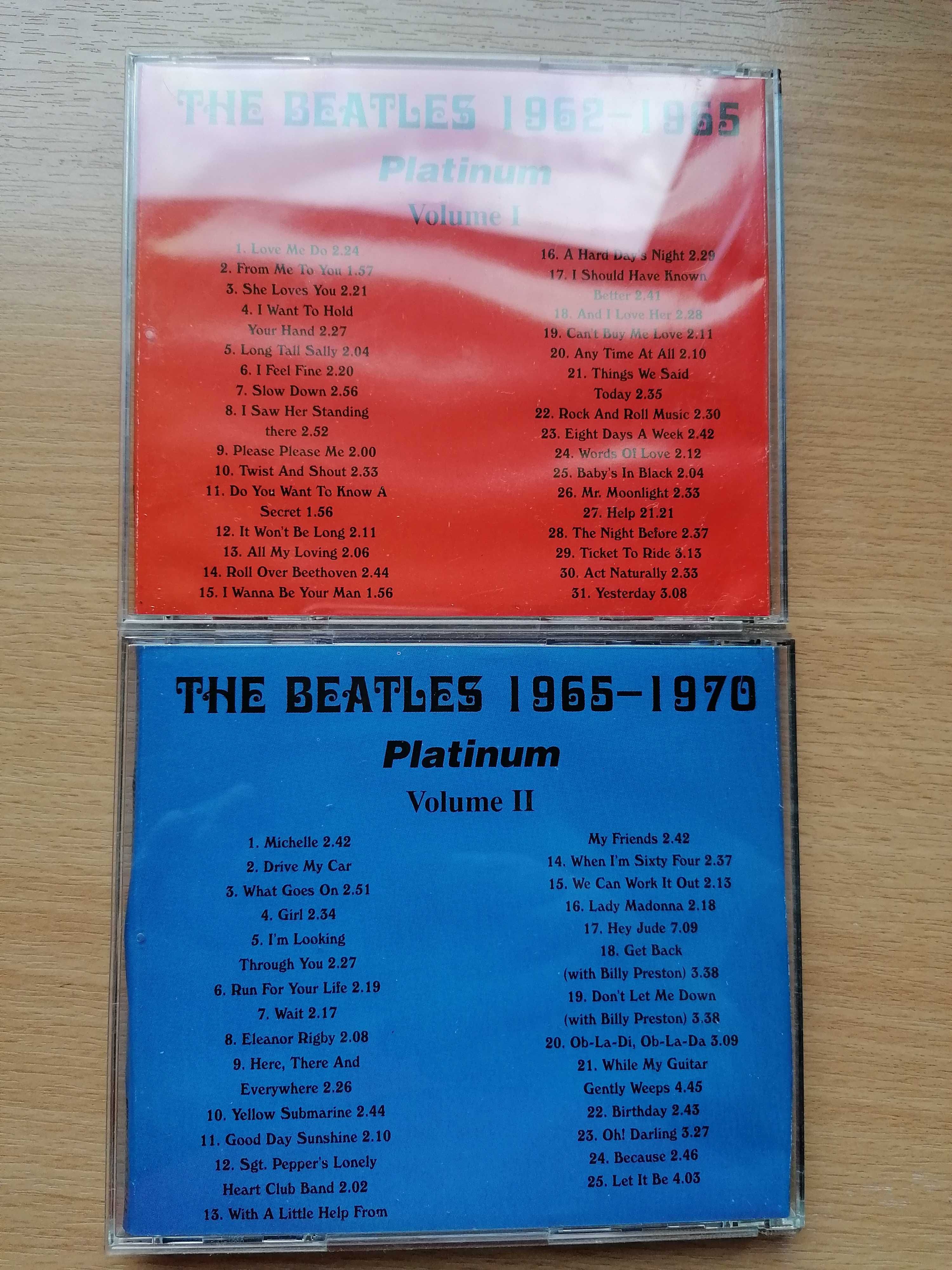 The Beatles-Volume I 1962-66,Volume II 1967-70- 2 płyty CD